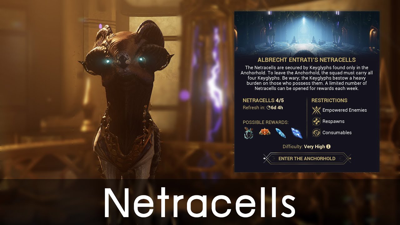 เควสประจำสัปดาห์ Netracell - Warframe