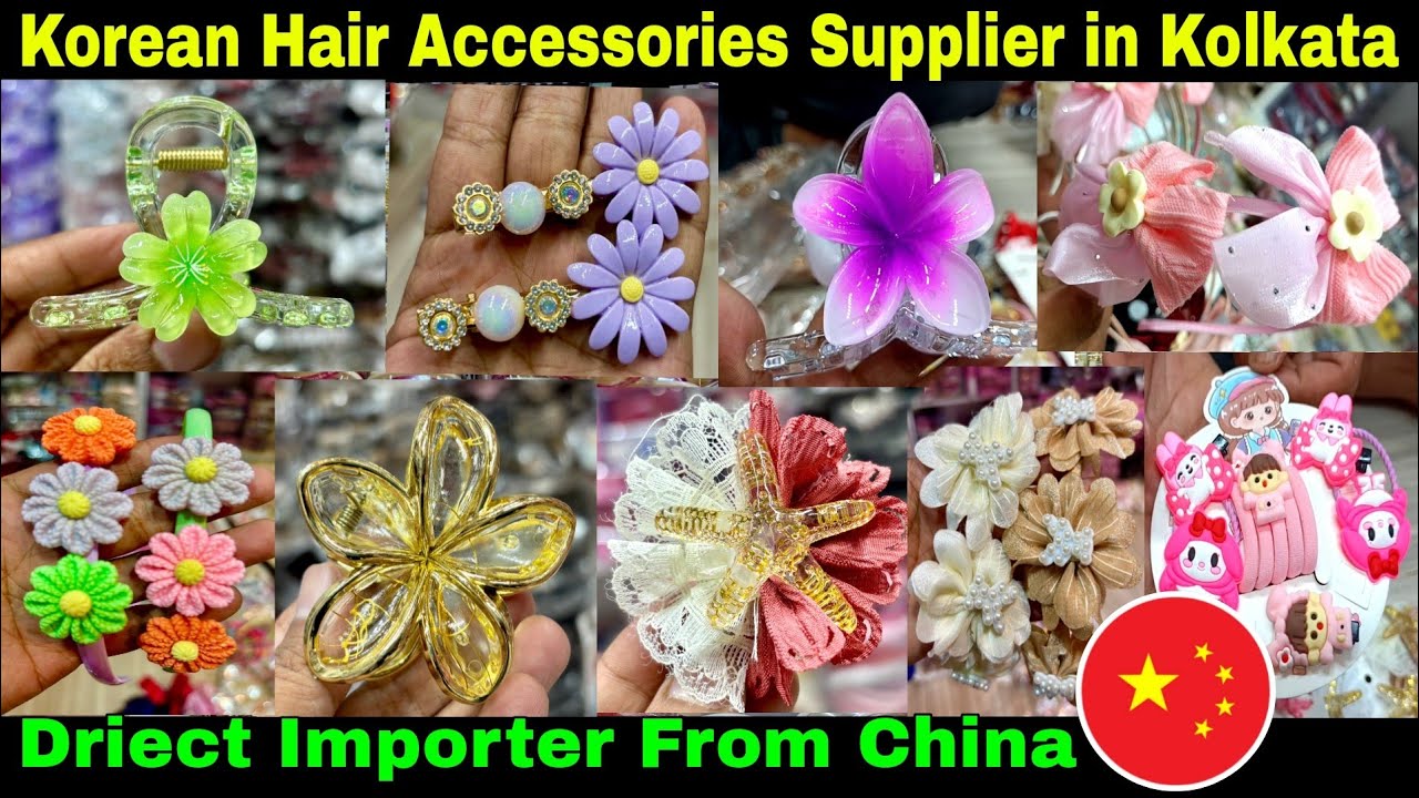 Korean Hair Accessories Supplier in Kolkata | Hair Accessories Wholesale Market Kolkata Barabazar