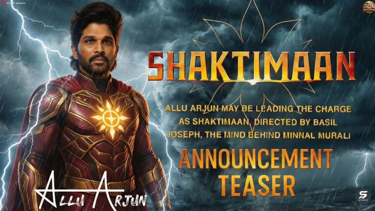 Shaktiman | Official Teaser 2026 | Allu Arjun Singh | Akshay, Basil Joseph, S. Mahadevan, Shruti 