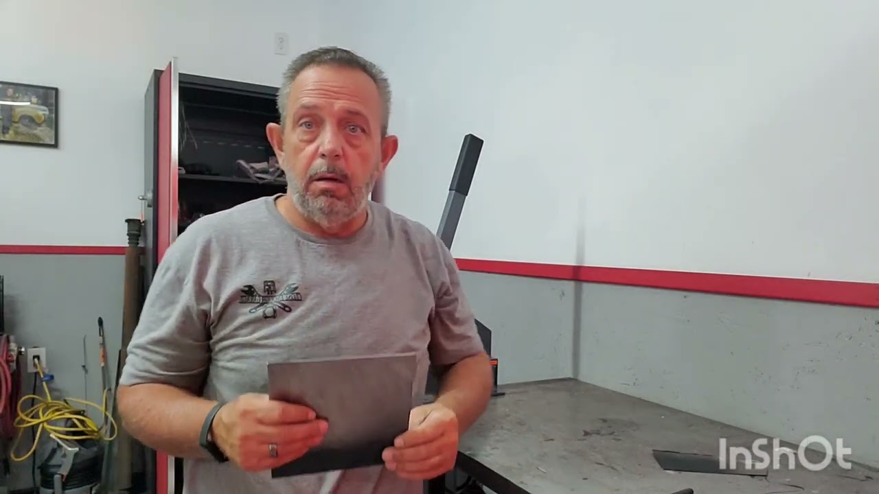 1950 Plymouth fender repair.