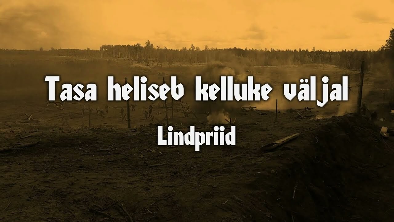 Lindpriid - Tasa heliseb kelluke väljal (Sõnadega)