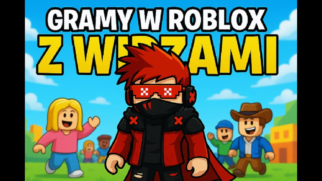 🔴Gramy w roblox z widzami🔴