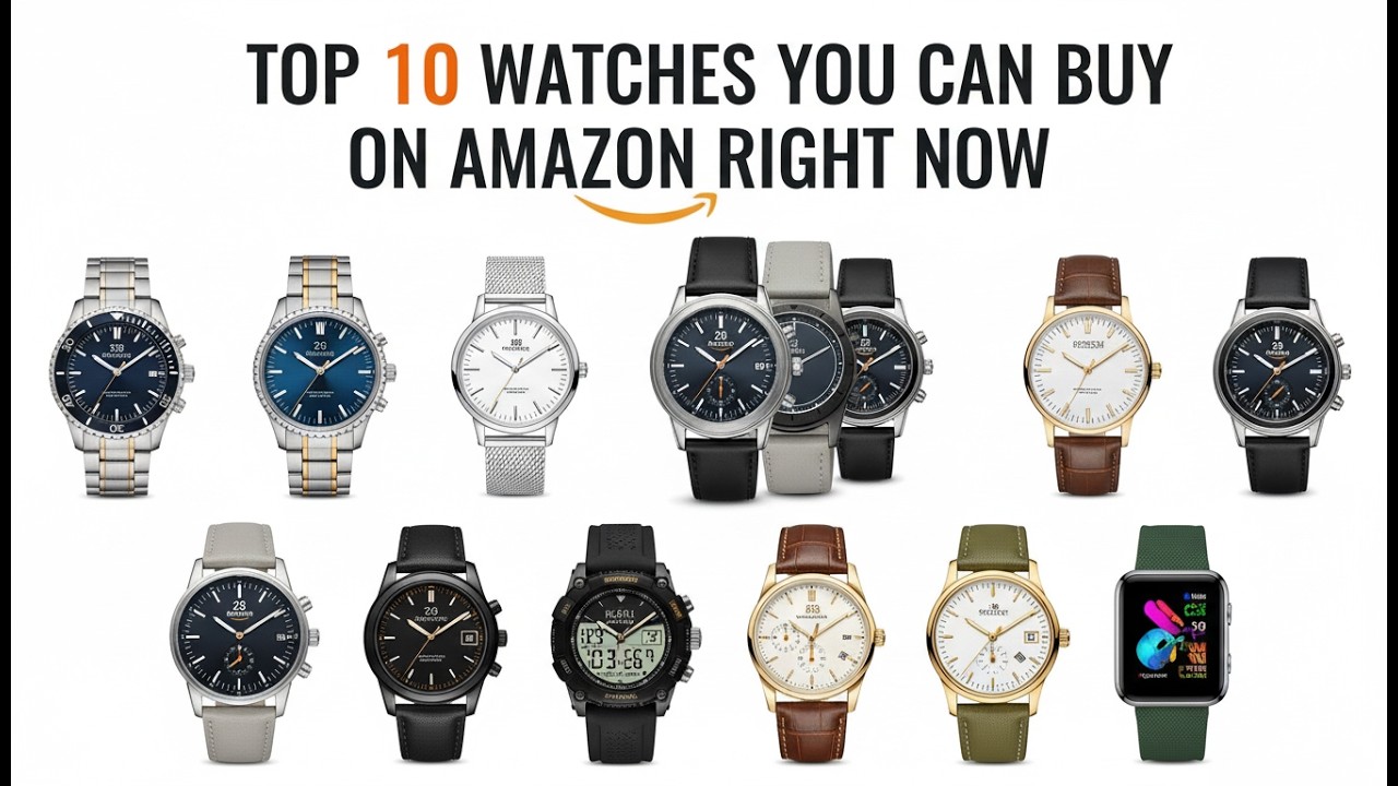 Top 10 Watches You Can Buy on Amazon Right Now