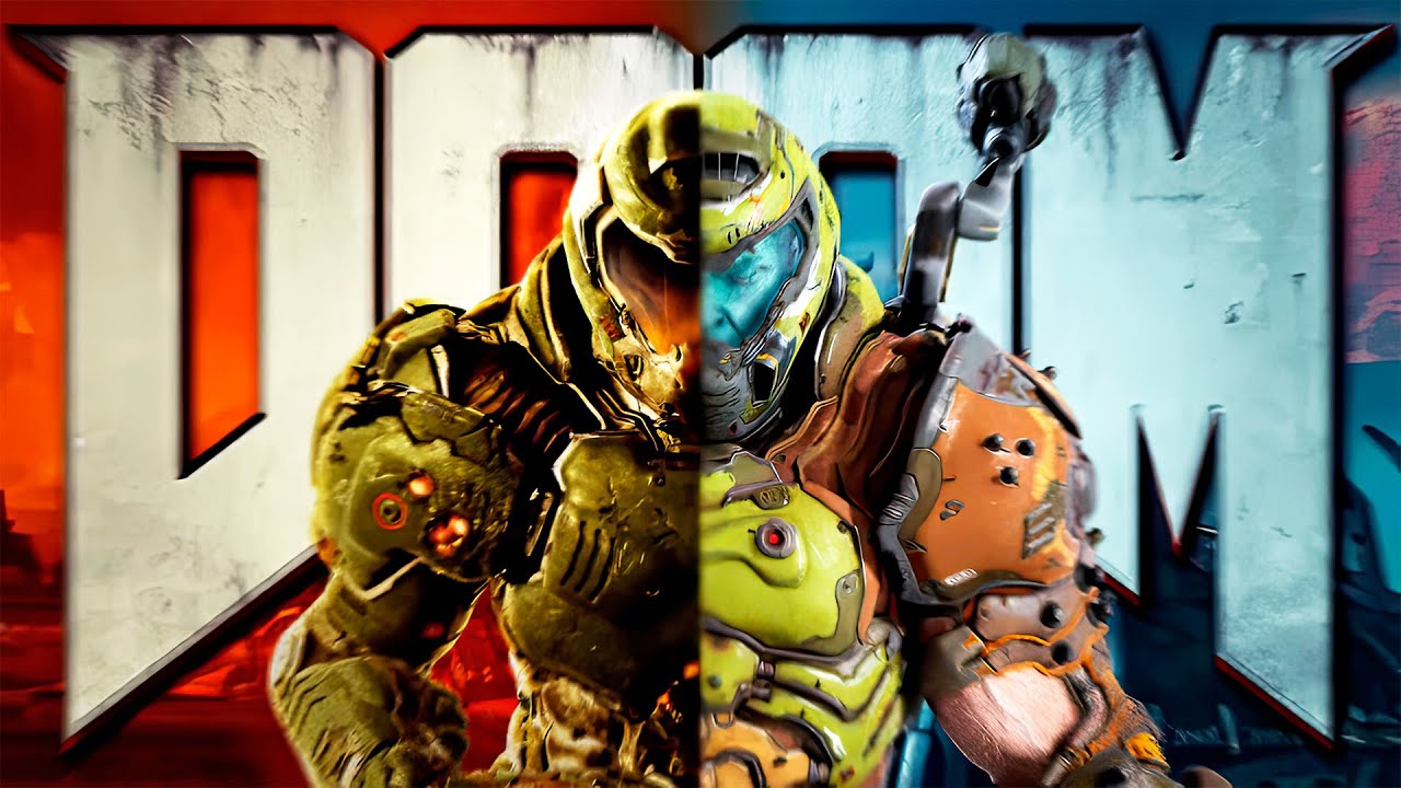 Весь сюжет DOOM / ЧТО БЫЛО В DOOM 2016 ? / Сюжет Doom в одном видео