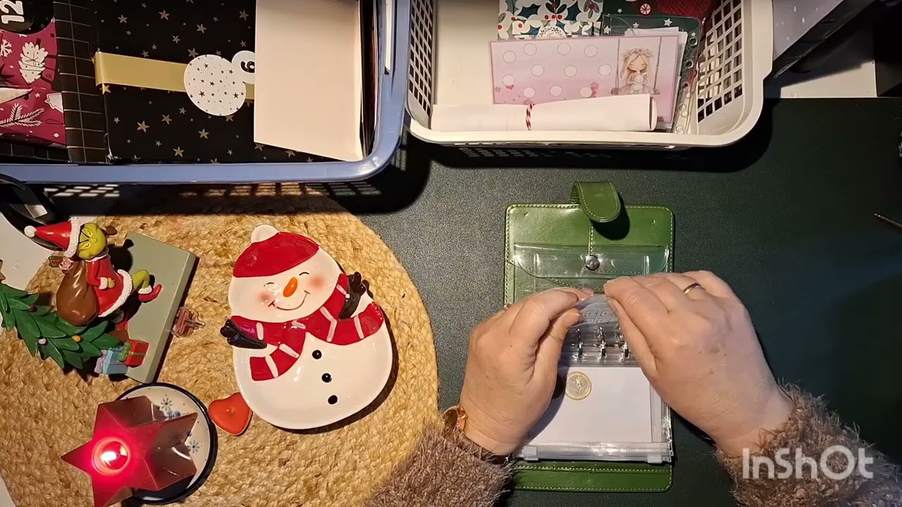 Eindelijk weer lange video. Ik mis het stuffen in de binders. Dag 5 van advent en de weekwissel