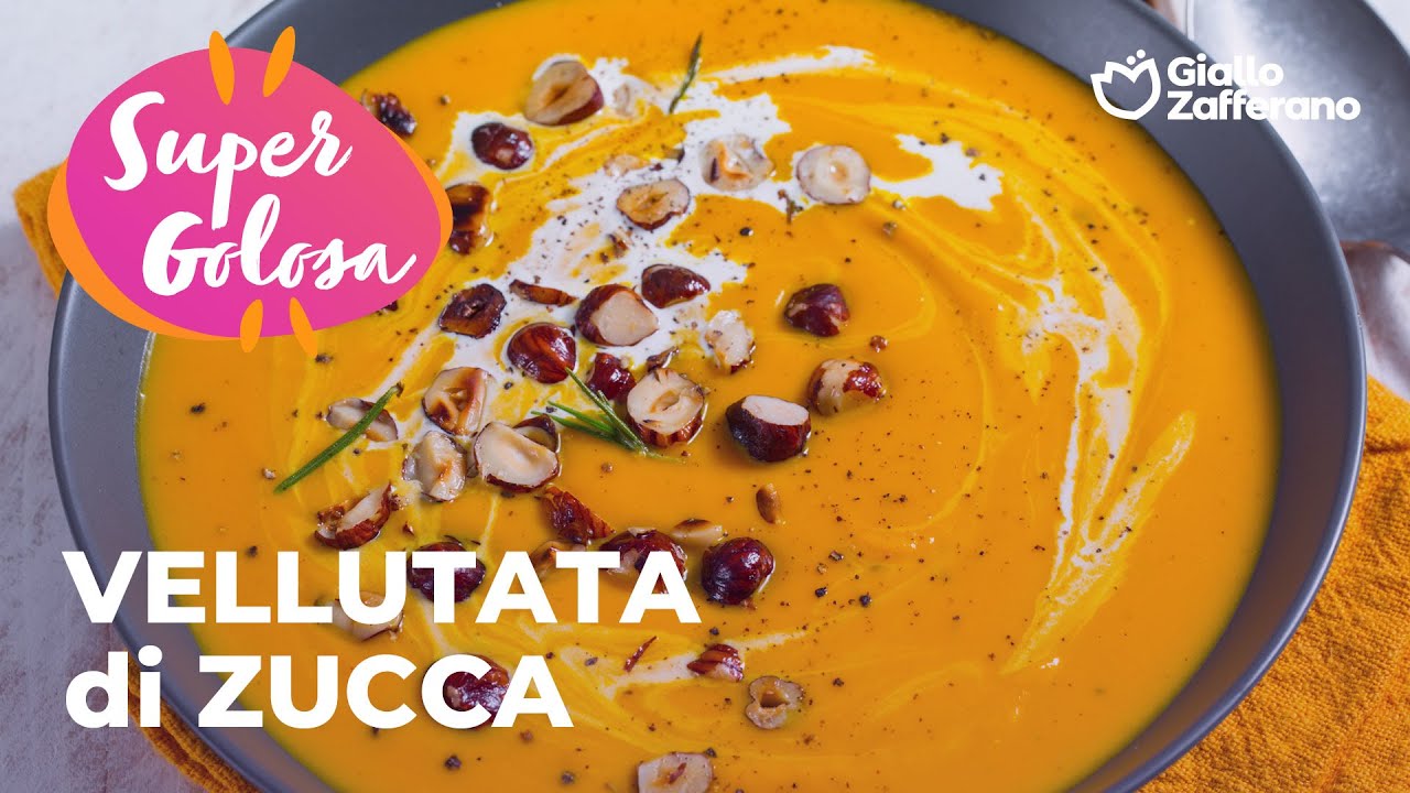 VELLUTATA di ZUCCA 🧡 SUPER DELICATA (e con un tocco imperdibile😎)