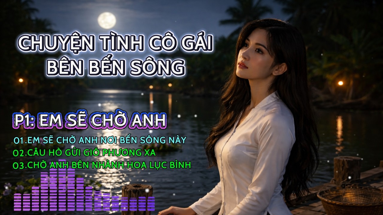 LK DÂN CA TRỮ TÌNH – CHUYỆN TÌNH CÔ GÁI BÊN BẾN SÔNG | P1 – EM SẼ CHỜ ANH #nhạctrữtình #nhạcdânca
