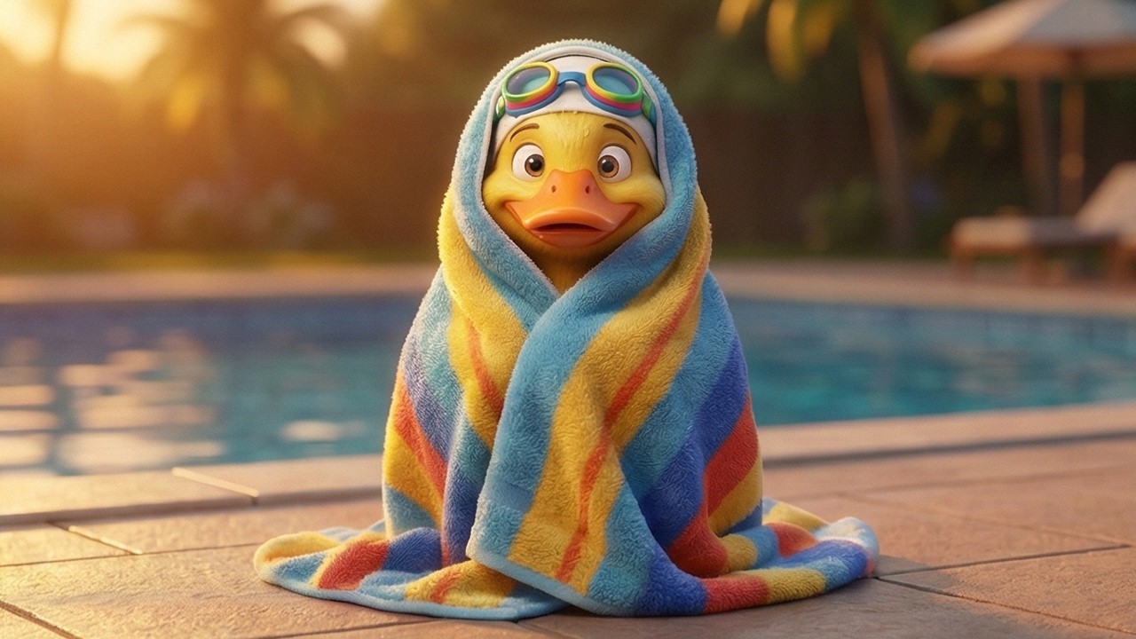 KACZOR FELEK - Piosenka na Basen i Plażę 🦆💦 Piosenki dla Dzieci | Pioseneczki