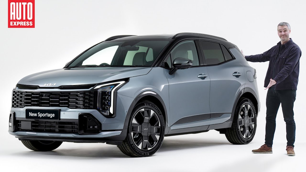 New Kia Sportage revealed: big-selling SUV revamped for 2025!