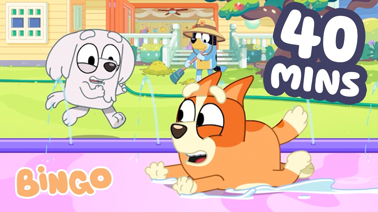 Bingo Is Having FUN In The Garden! 🌳🧡 | Bingo - Official Channel