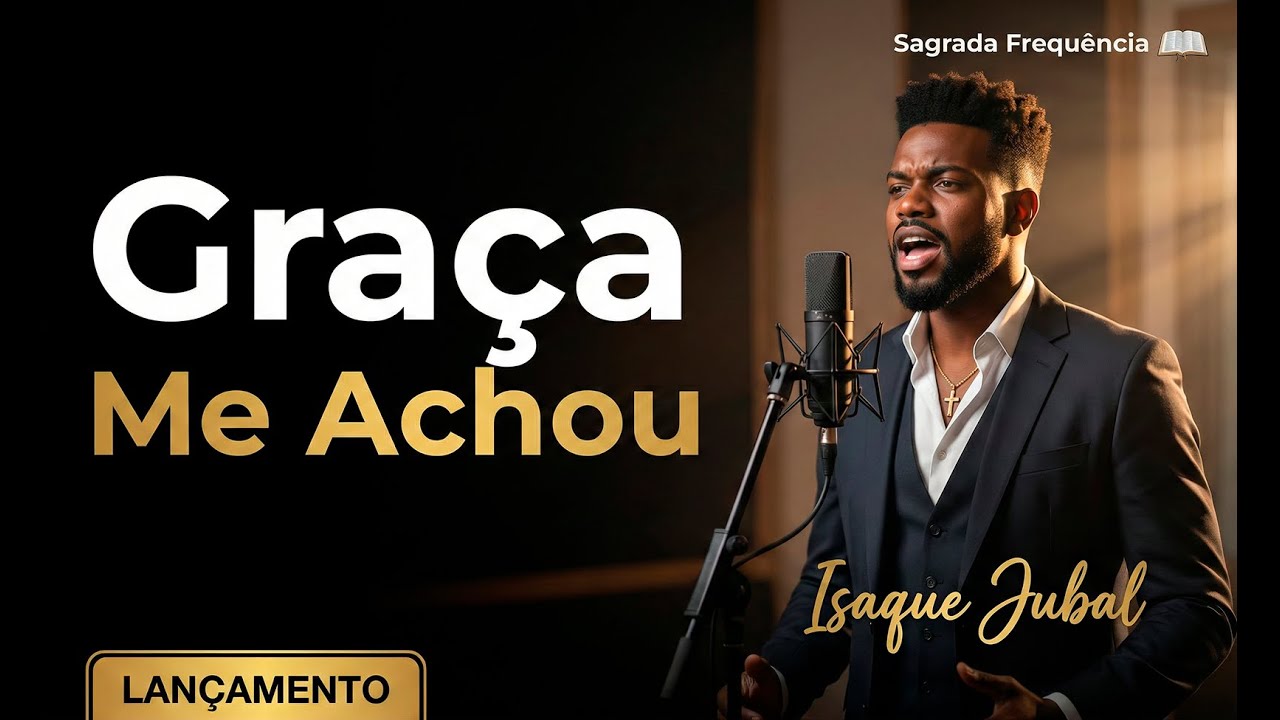 Graça Me Achou - Isaque Jubal | Soul Gospel Groove | Testemunho de Redenção | Louvor Sobre Perdão