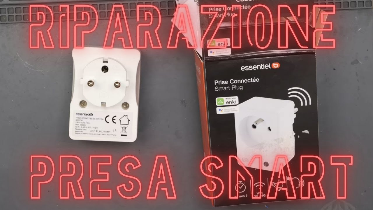 Riparazione presa smart domotica wifi che non si accende
