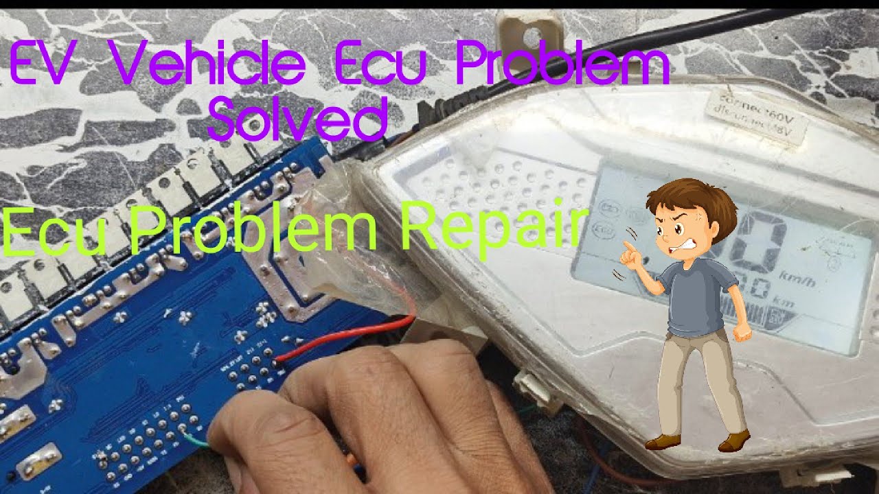 Ecu electric bike,what is Ecu on ebike,what does an ecu do in EV,EV controllar ecu problem,bike