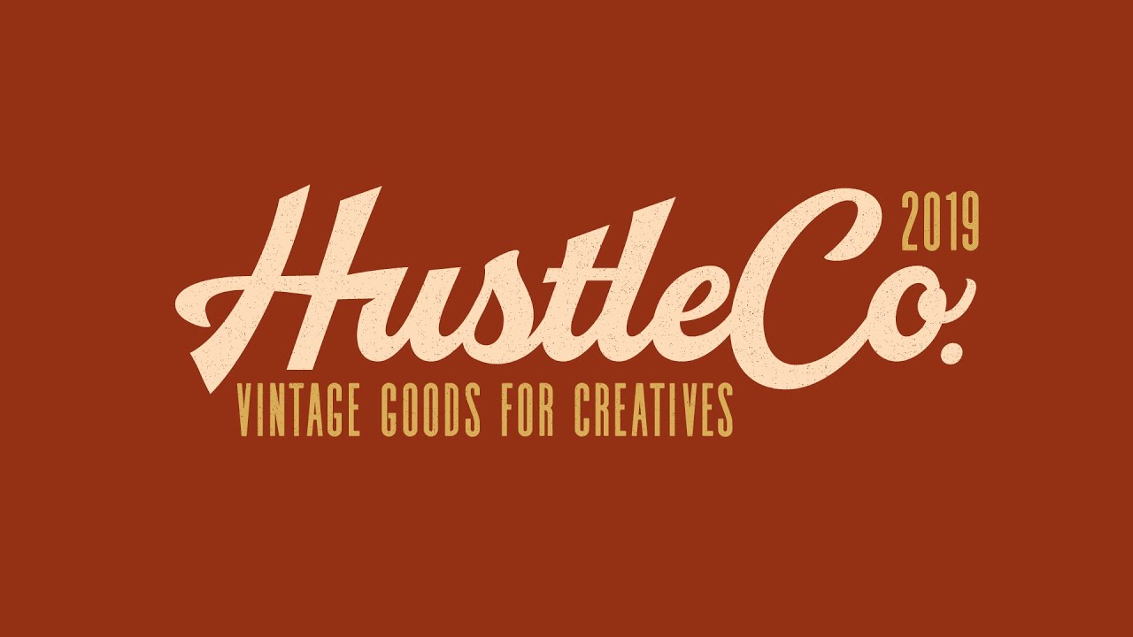 Vintage Text Logo Design Tutorial