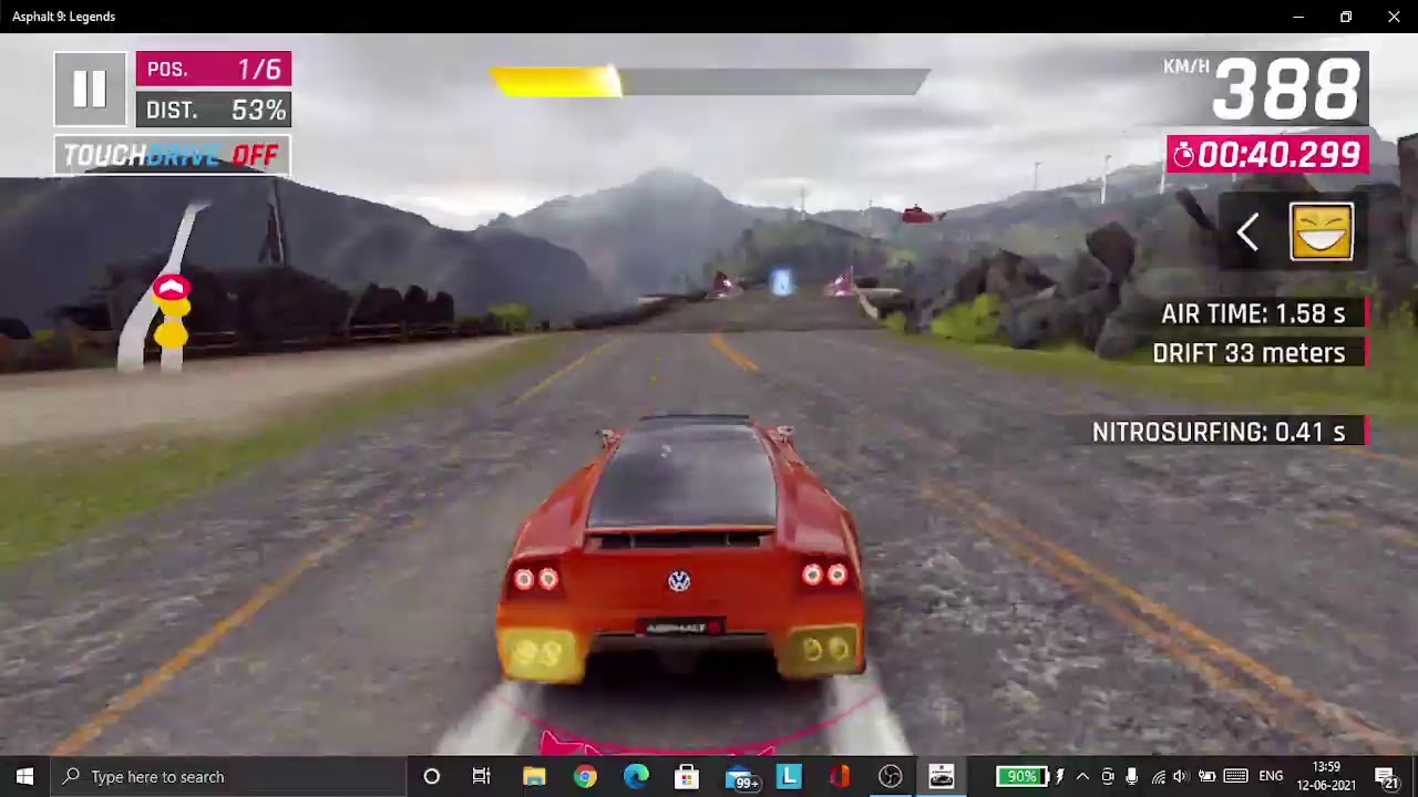 Test Asphalt 9 Stream