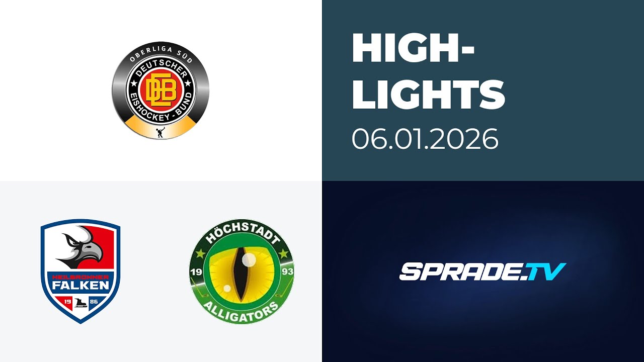 06.01.2026 - Highlights - Heilbronner Falken vs. Höchstadt Alligators