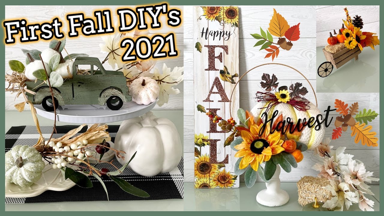 FIRST FALL DIY VIDEO 2021! 🍁🍂