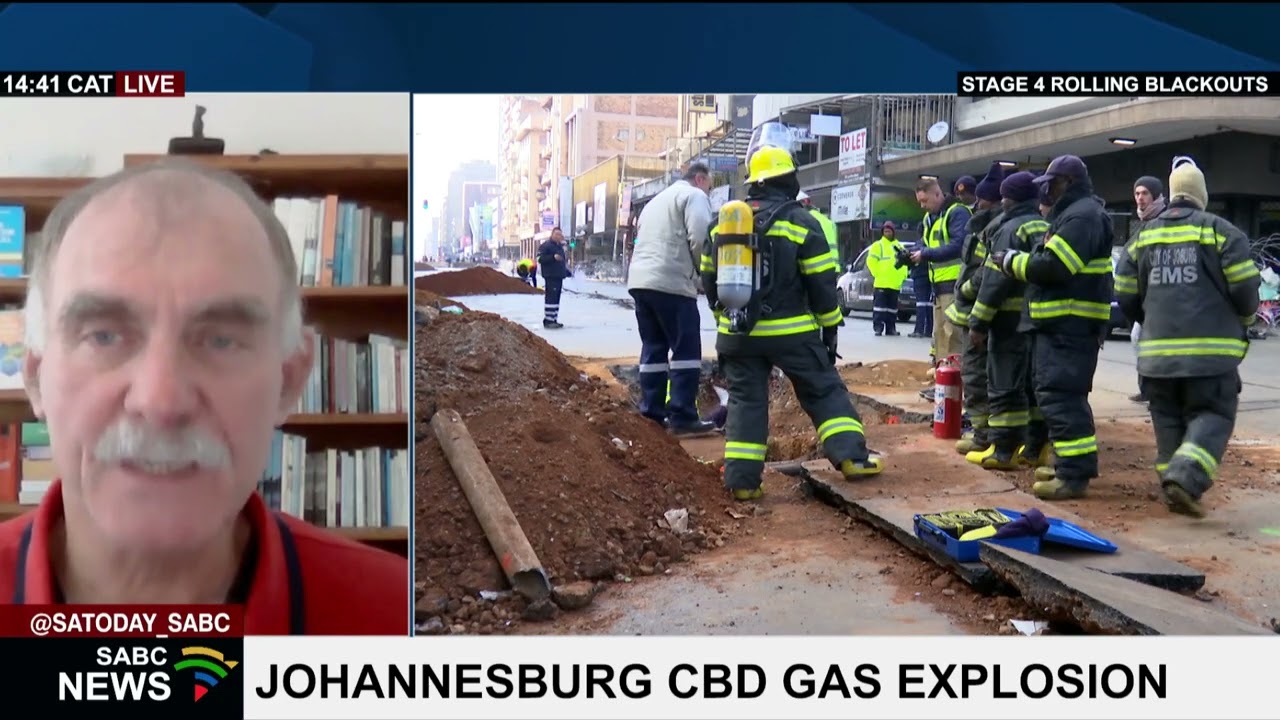 Joburg CBD gas explosion l Analysis into possible dangers that still exist: Dr Gerhard Verdoorn