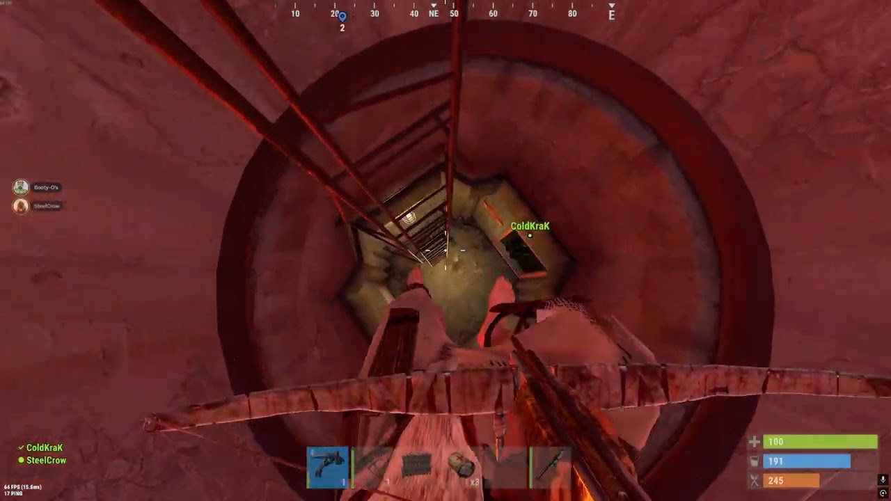 Can a couple of BROTHERS survive 800 pop next to MILITARY BASE on RUST!?