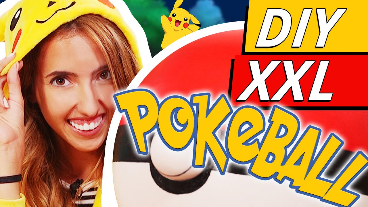 DIY POKEBALL XXL als GESCHENKEBOX l DIY or DI DON'T w/Sofiabeautycafe
