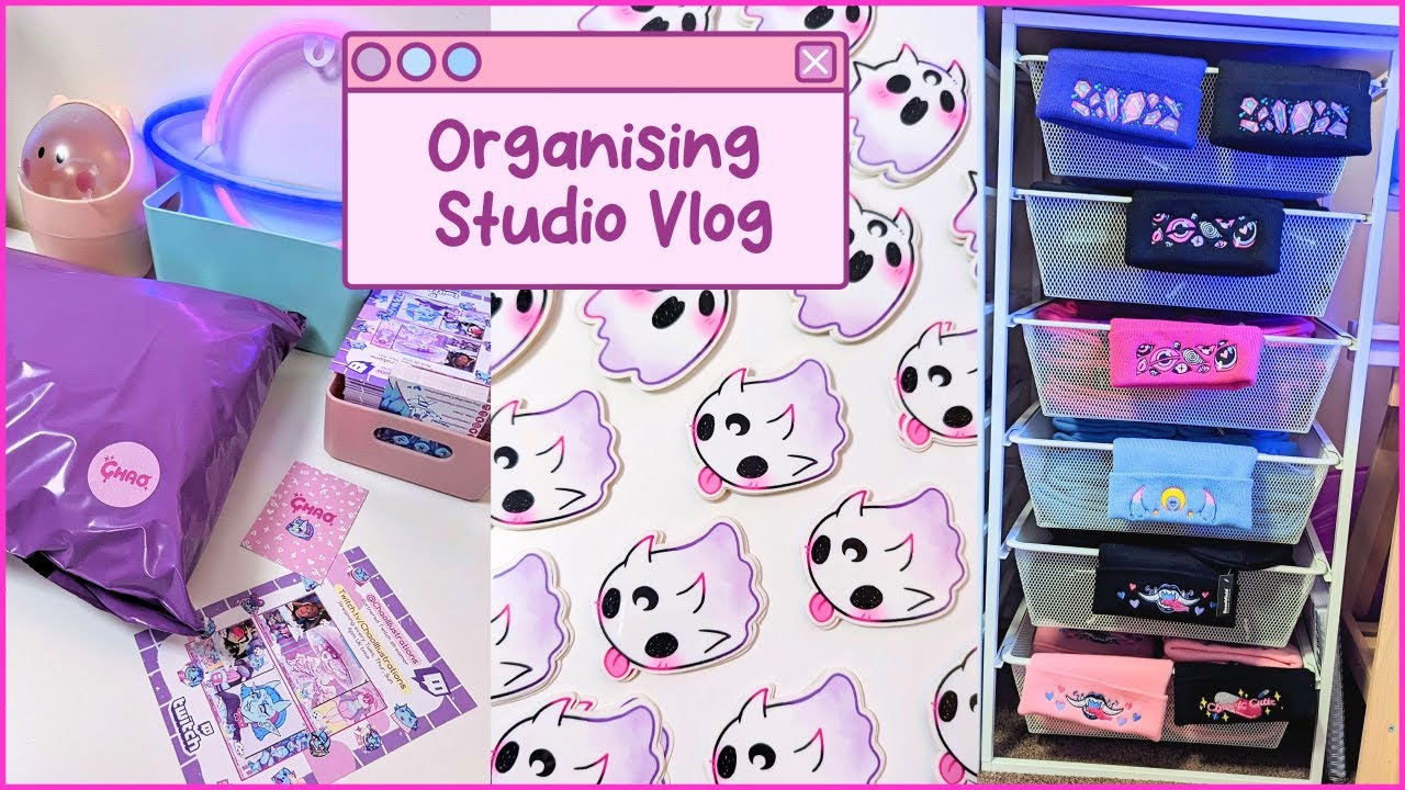 🎥Behind the scenes of a Small Business 🌙 STUDIO VLOG #studiovlog #etsyshop