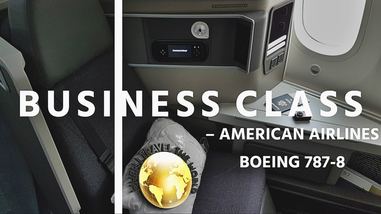 Business Class On American Airlines 787 LHR-ORD