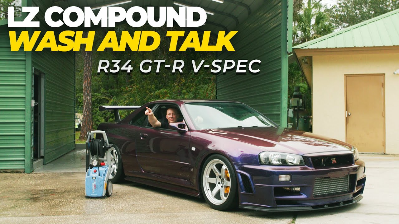 LZ Compound Wash & Talk: R34 GT-R V-Spec