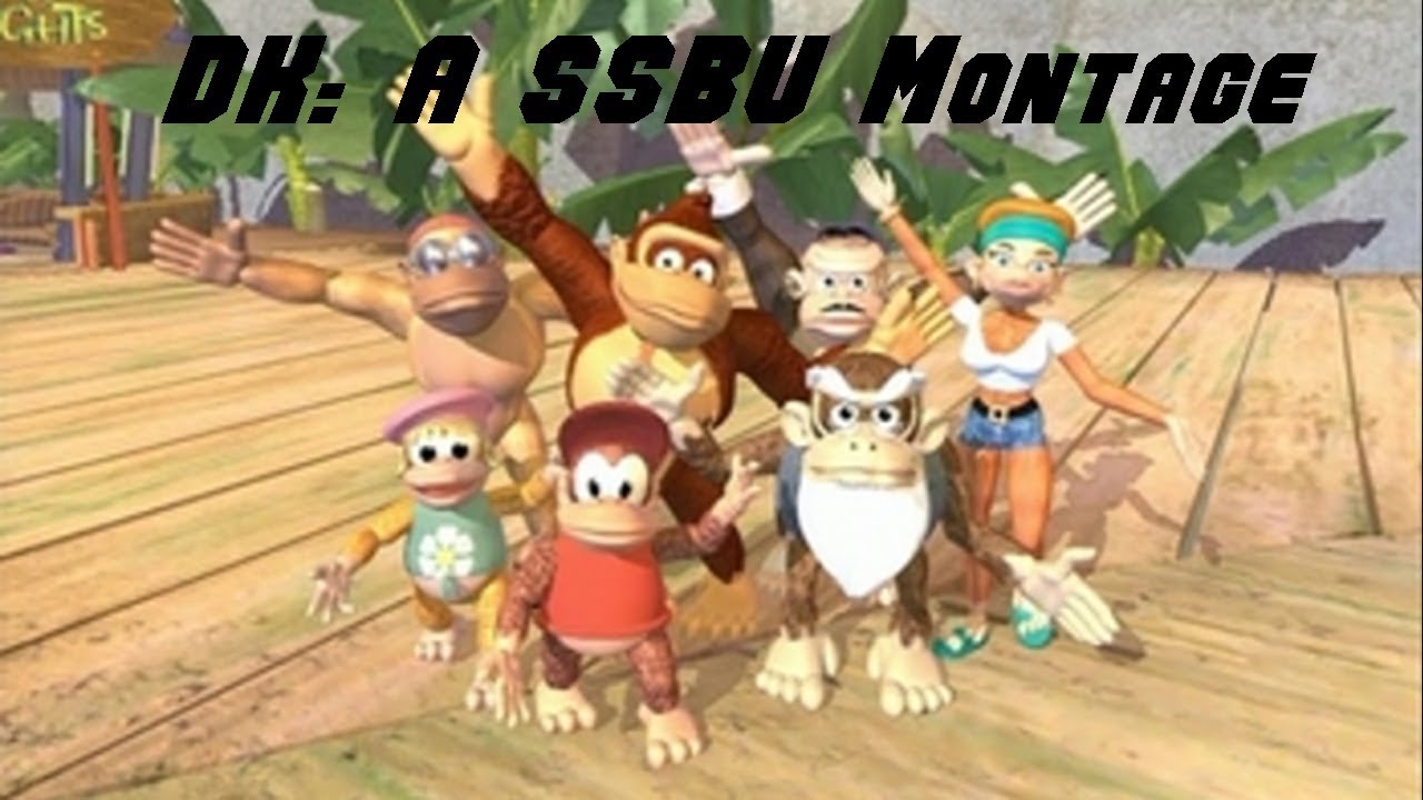 Banana Slamma - A DK Montage (Super Smash Bros. Ultimate)