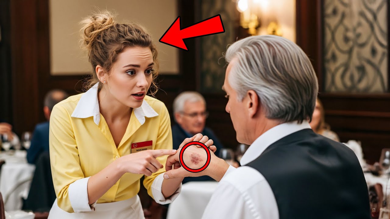 Hi Sir, My Father Had the Same Birthmark — The Waitress Told the Billionaire, the Truth Unfolded...