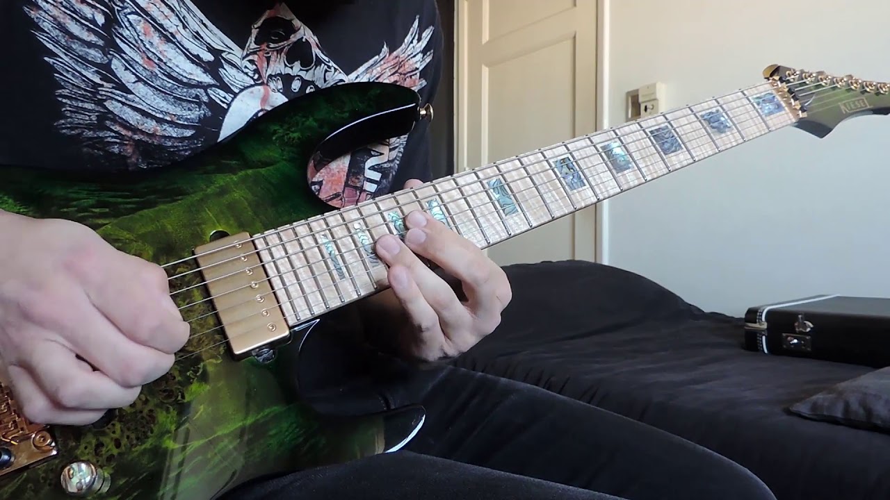 Another Day (Dream Theater) Guitar Solo Cover By C&eacute;sar Ambrosini