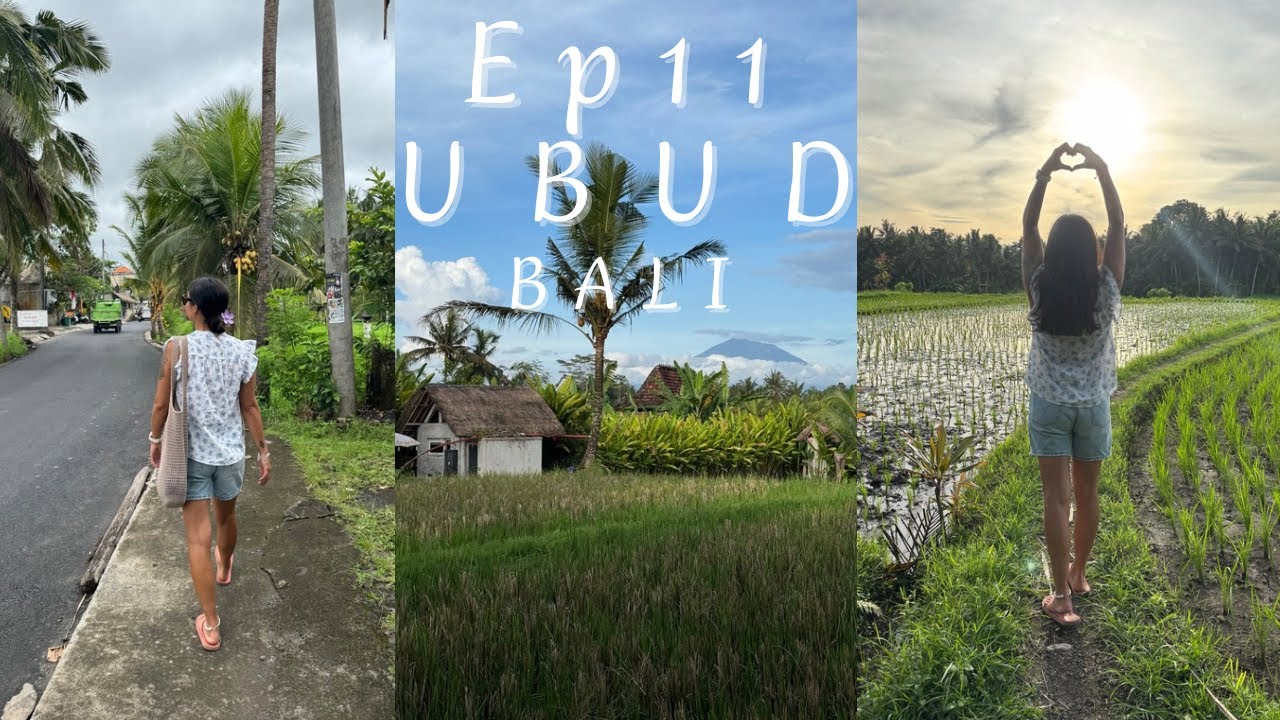 ✨🌺DE NUEVO EN EL PARAÍSO. ~BALI,Ep.11~UBUD.🌸🏄🏽‍♀️🧘🏽‍♀️🌴