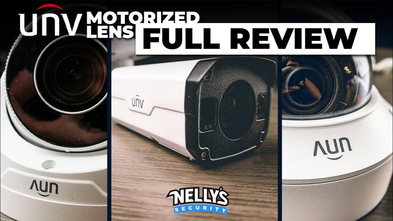 Uniview Motorized Lens Security Cameras FULL REVIEW (4K UltraHD and 4MP)