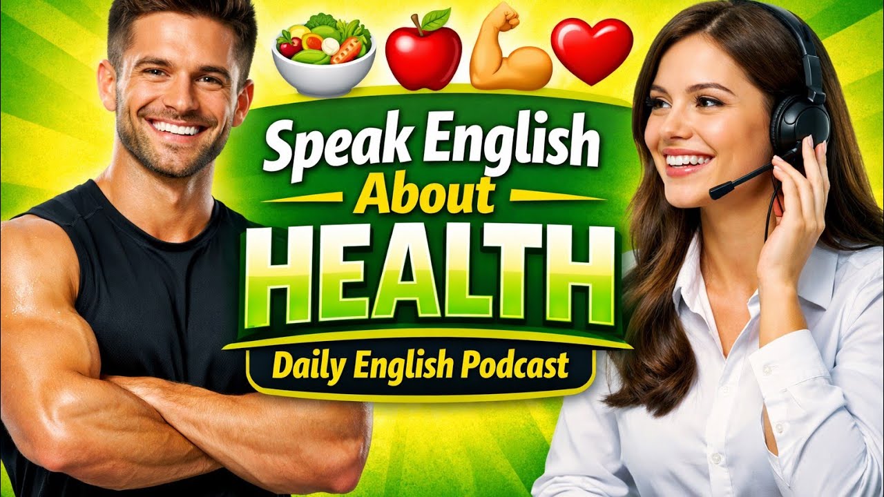 Speak English About Health | Daily English Conversation | English Podcast
