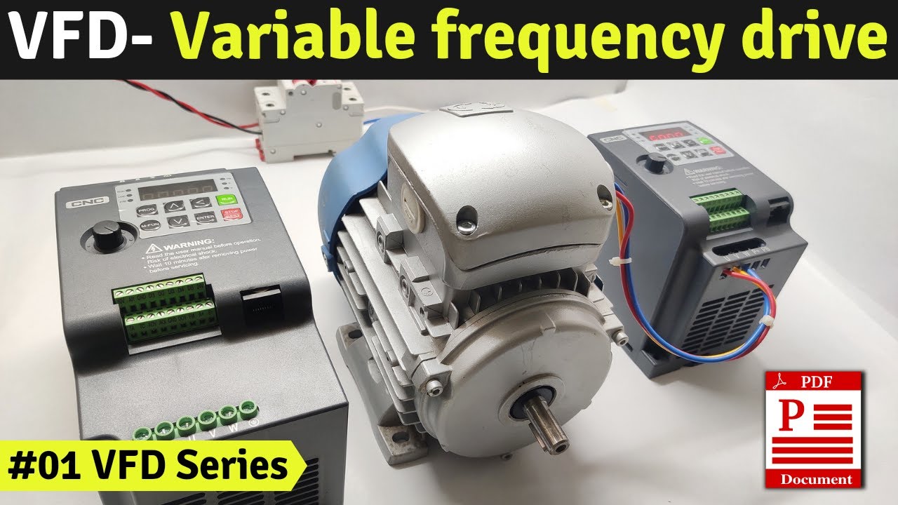 #01 VFD Series || Veriable frequency drive working and wiring || VFD सीखें अब बिल्कुल जीरो से