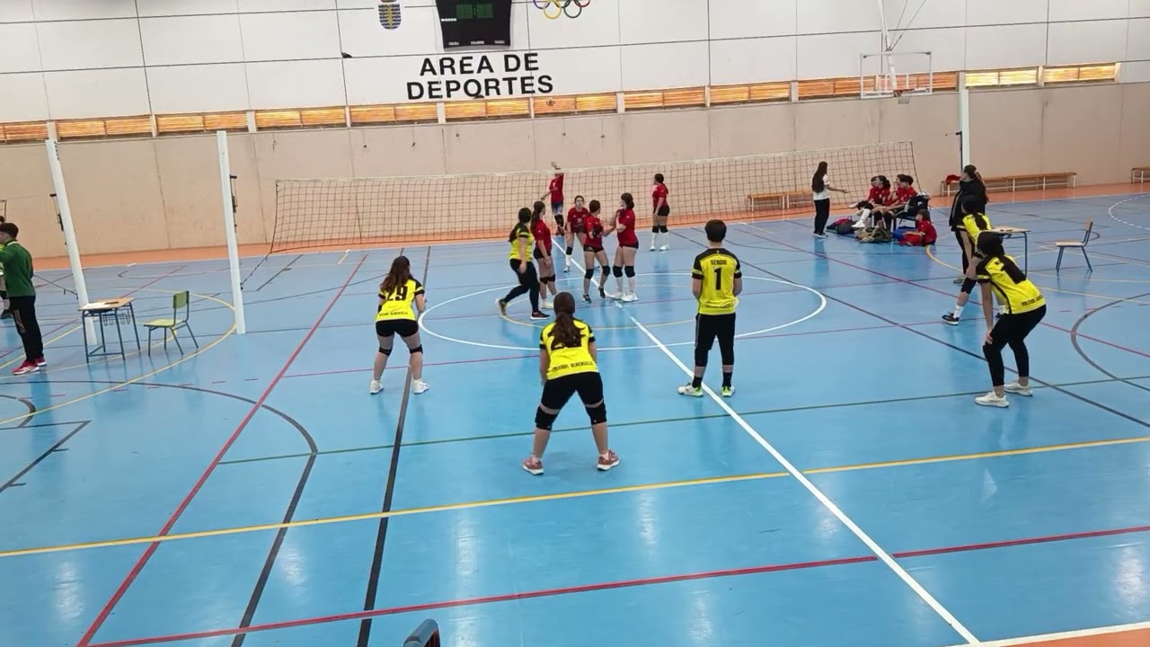 Voleibol KV. Jornada 12. Cadete Blanco 1 - 2 Almensilla