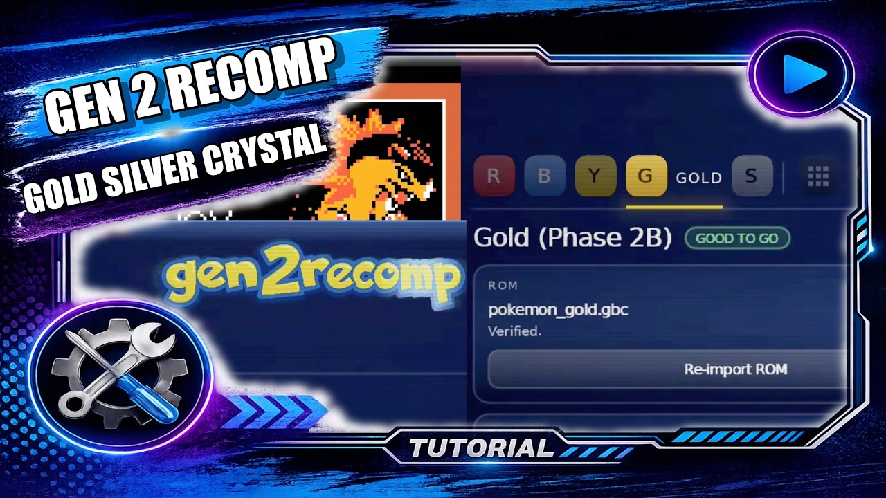 Pok&eacute;mon Gen 2 Recomp Beta Is Here?! GOLD, SILVER & CRYSTAL!