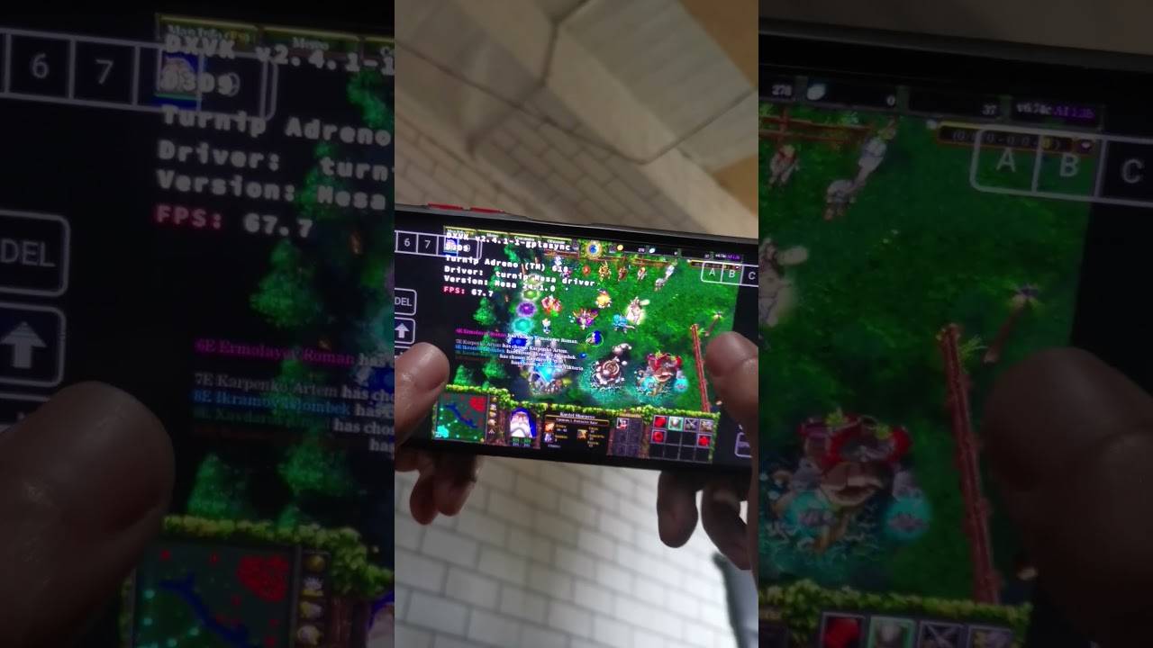 DOTA 1 in mobile phone is 🔥 #gaminghub