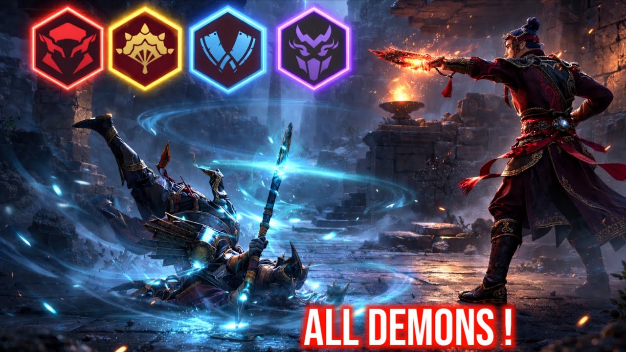 Ultimate Demonic Build 🤯 | Last Operator (Hard) Defeated by Demon Sets 🔥