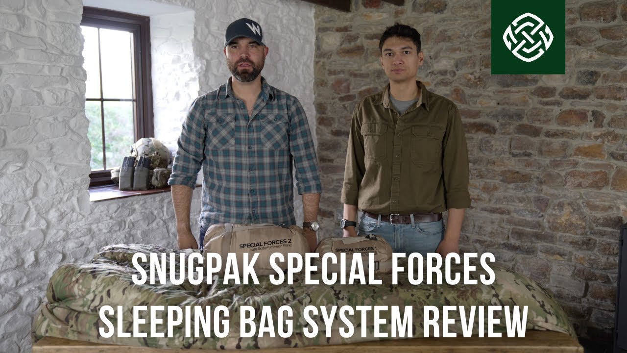 Survive Toughest Conditions With Snugpak Special Forces 1: Tactical Sleeping Bag | Brigantes.com
