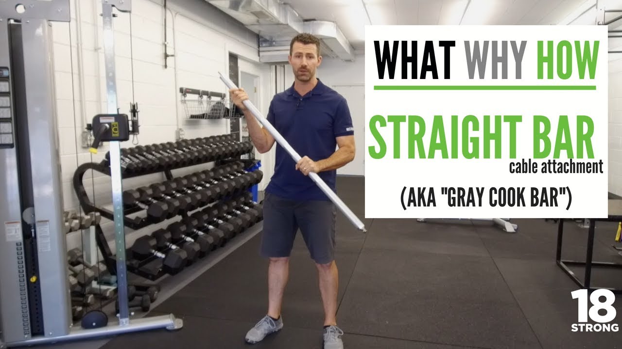 WWH: Straight Bar Attachement : Gray Cook Bar