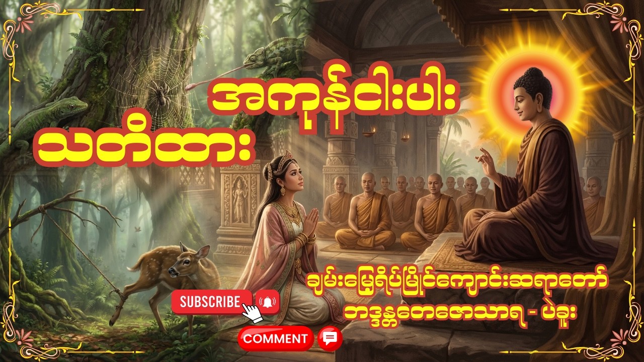 အကုန်ငါးပါး သတိထား တရားဒေသနာတော် -ချမ်းမြေ့ရိပ်မြိုင်ကျောင်းဆရာတော် - ဘဒ္ဒန္တတေဇောသာရ - ပဲခူး