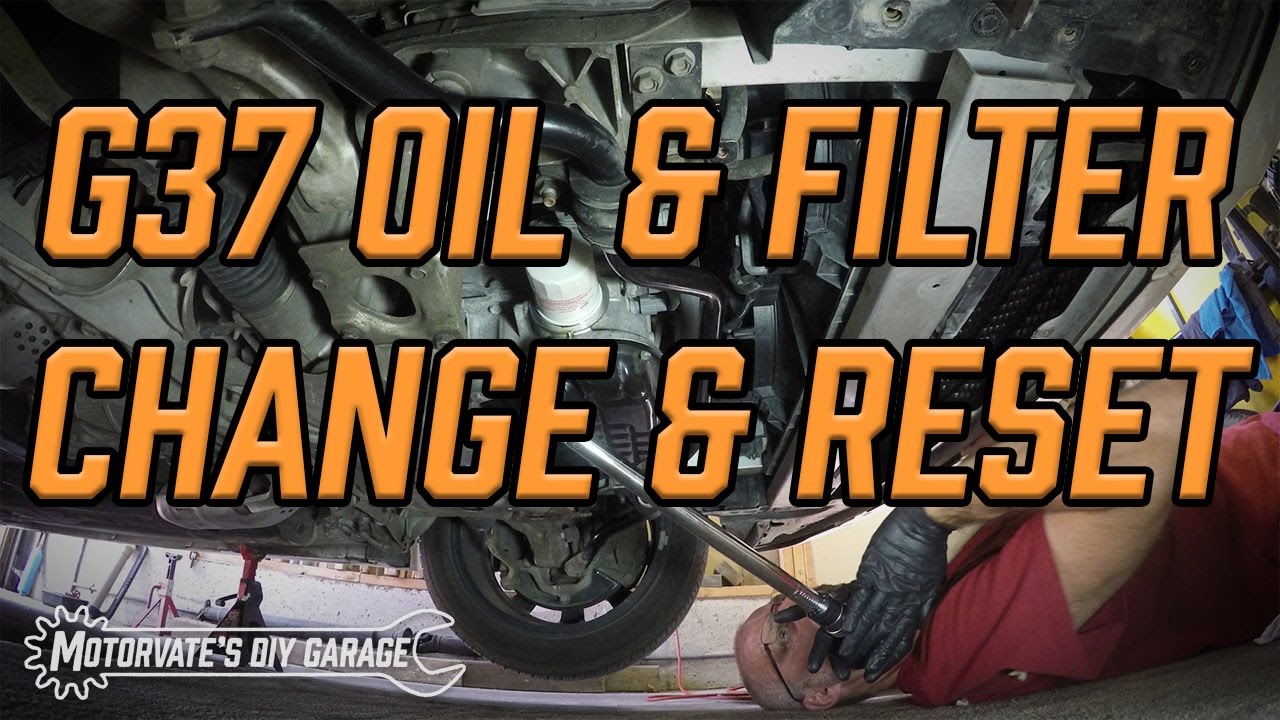 Oil & Filter Change: G37 / 370Z - Motorvate's DIY Garage Ep. 8