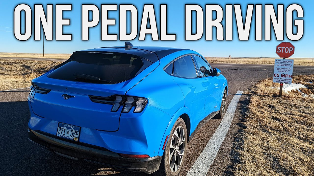 Что такое One Pedal Driving? Советы и рекомендации (Mach-E и другие электромобили)