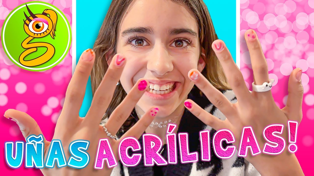 ¡ME HAGO LAS UÑAS ACRÍLICAS por PRIMERA VEZ!