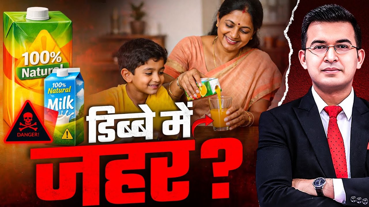 क्या डिब्बे में बंद दूध और जूस आपकी हेल्थ को खतरे में डाल रहे हैं?| Packed Juice | Shubhankar Mishra