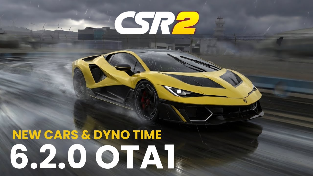CSR2 | Обновление 6.2.0 OTA1. Новые автомобили и время на динамометрическом стенде.