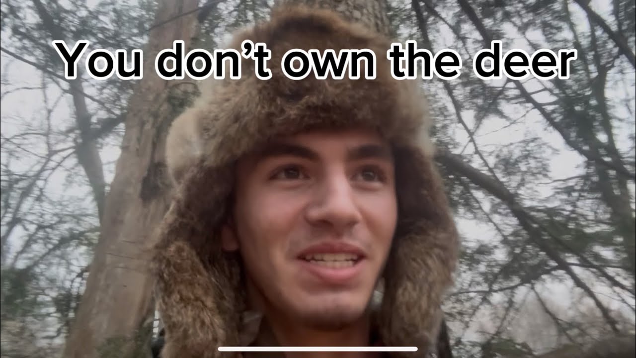 15 year old kid lays the law down with a 70 year old Hunter harasser