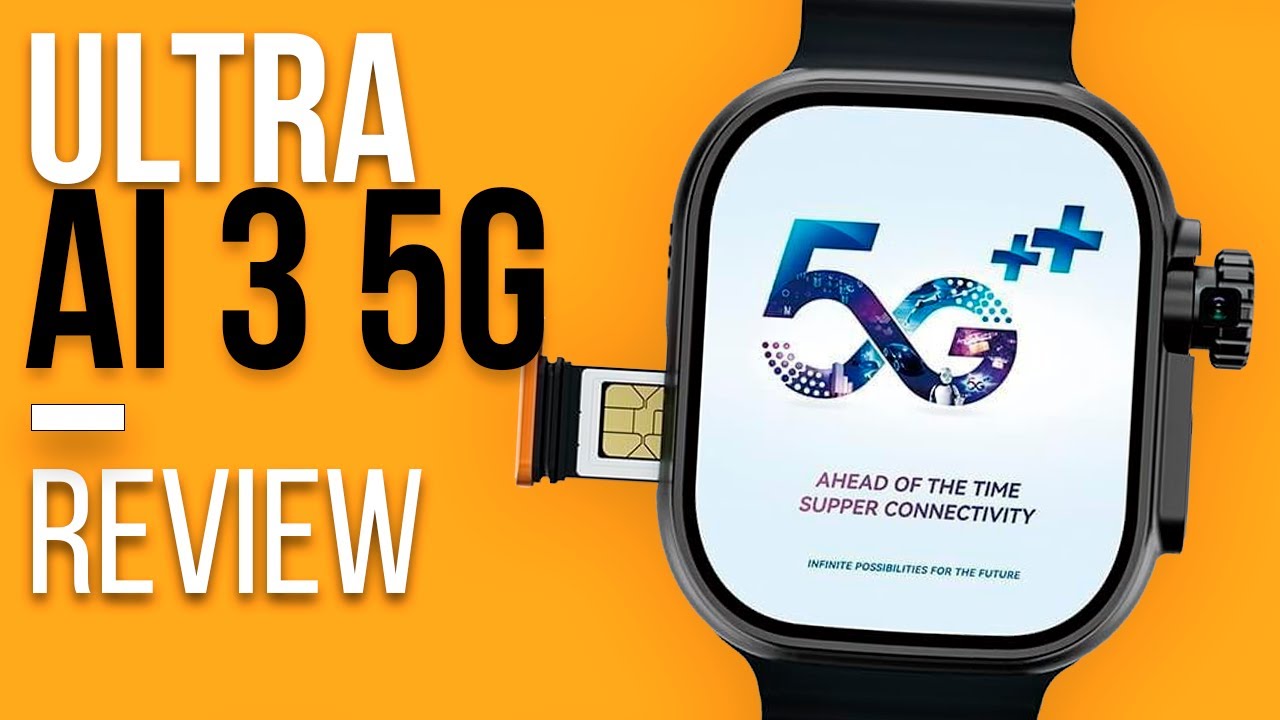 Microwear ULTRA AI 3 5G Unboxing Review - ANDROID, GPS, 5G e WHATSAPP! Mas vale a pena? É bom?