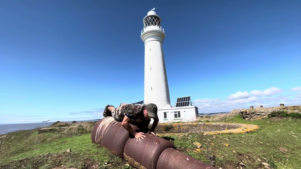 Flat Holm island - #lighthouse