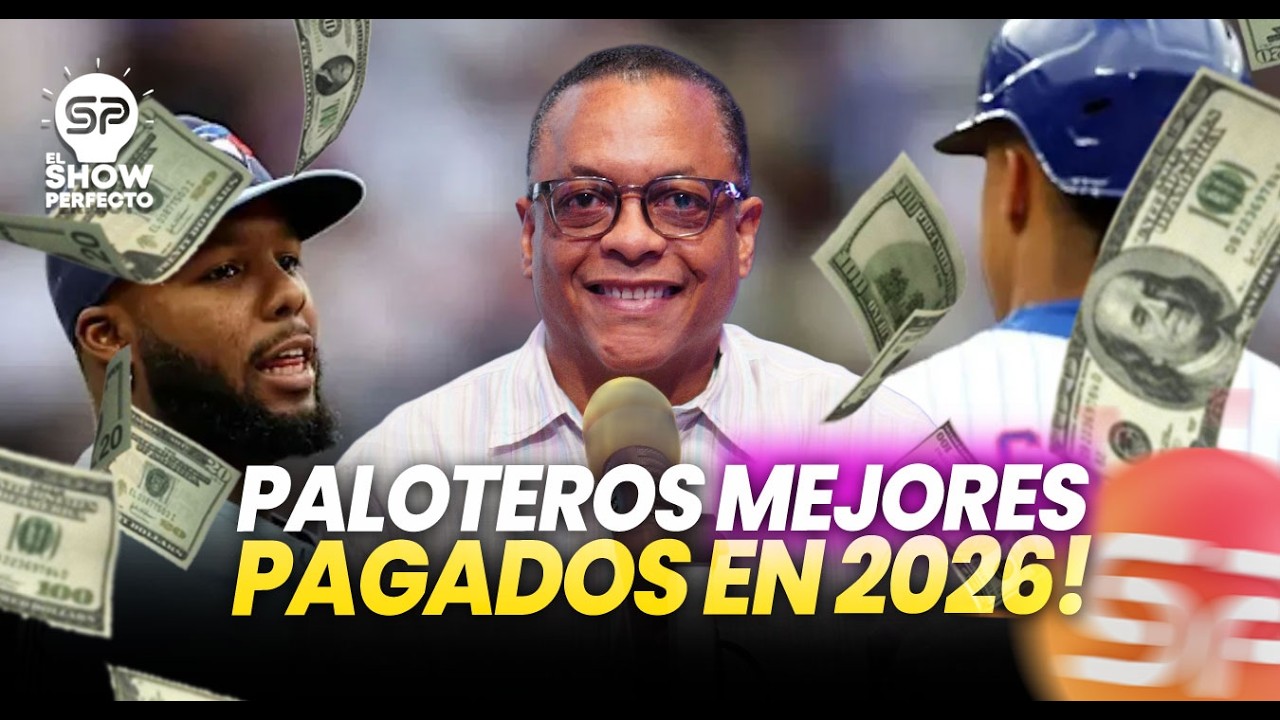 5 PELOTEROS QUE MÁS DINERO GANARÁN EN MLB ÉSTE 2026